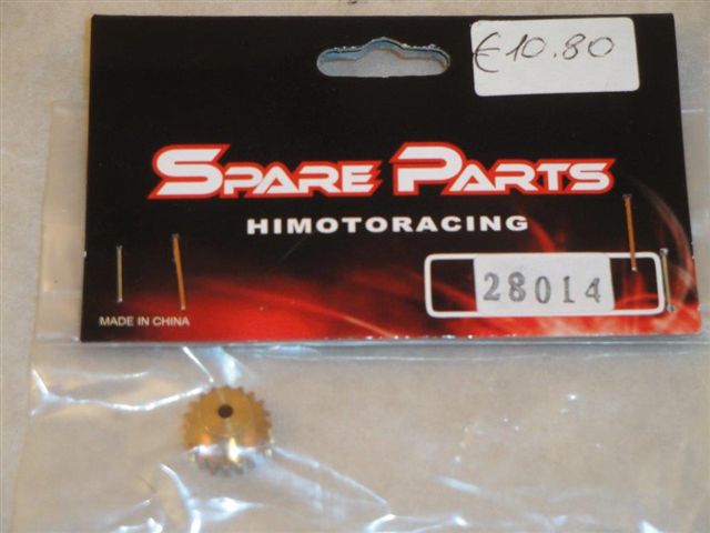 Motorritzel 20 Z�hne f�r 2mm Achsen, HiMoto 28014