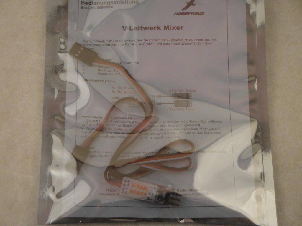 V-Leitwerk Mixer, Hobbywing 86060060