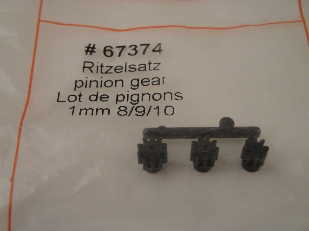 Ritzelsatz 1mm 8/9/10 Zähne ECO-Piccolo, Ikarus 67374 Ritzelsatz 1mm 8/9/10 Zähne ECO-Piccolo, Ikarus 67374