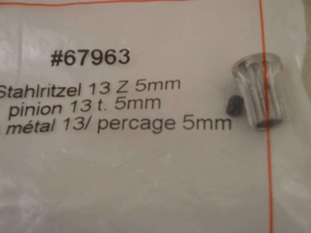 Stahlritzl 13Z / 5mm Bohrung, Ikarus 67963 Stahlritzl 13Z / 5mm Bohrung, Ikarus 67963