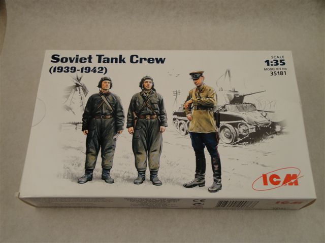 Soviet Tank Crew 1:35 ICM 38181 Soviet Tank Crew 1:35 ICM 38181