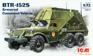 BTR-152 S Soviet Armoured Command Vehicle  1:72 ICM 72511