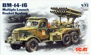 BM-14-16 Multiple LR System  1:72 ICM 72581