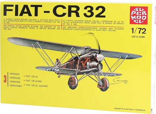Fiat CR32 1:72 Italeri (supermodell) 10009 Fiat CR32 1:72 Italeri (supermodell) 10009