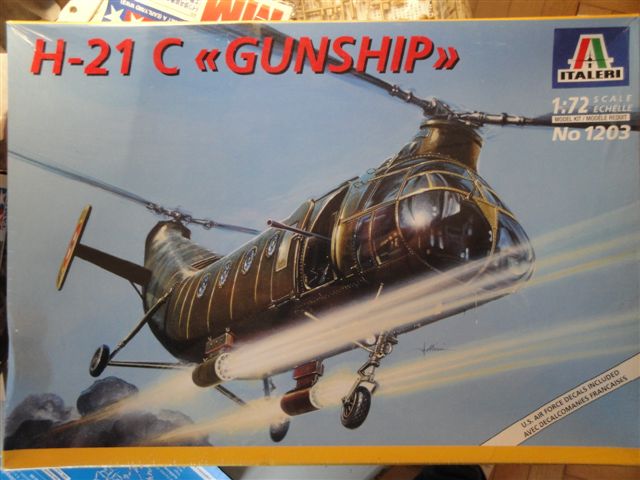H-21 C "Gunship"  1:72 Italeri 1203