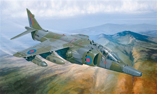Harrier GR.3 "Falkland" 1:72 Italeri 1278 Harrier GR.3 "Falkland" 1:72 Italeri 1278