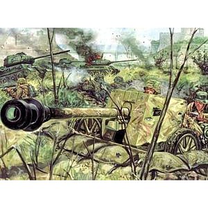 PAK 40 AT Gun with Servants 1:32 Italeri 6879 PAK 40 AT Gun with Servants 1:32 Italeri 6879