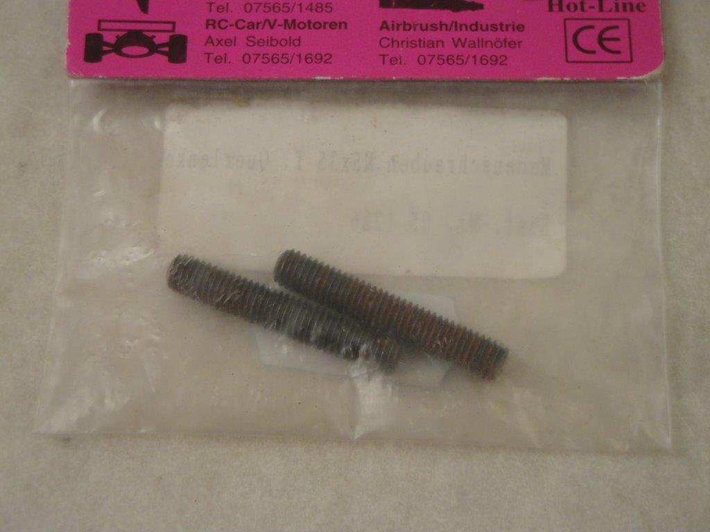 Madenschrauben M5x35mm für Querlenker, Jamara 051226 Madenschrauben M5x35mm für Querlenker, Jamara 051226