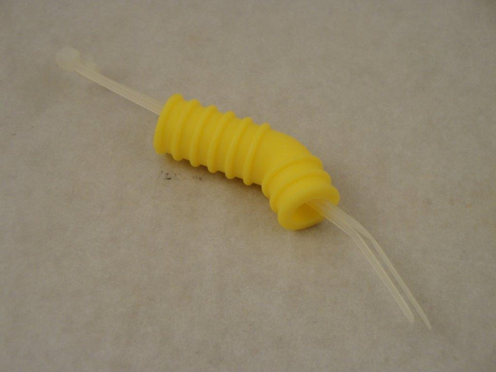 Luftfilter-Anschlu�gummi 45� lang 1:10, Jamara 052275