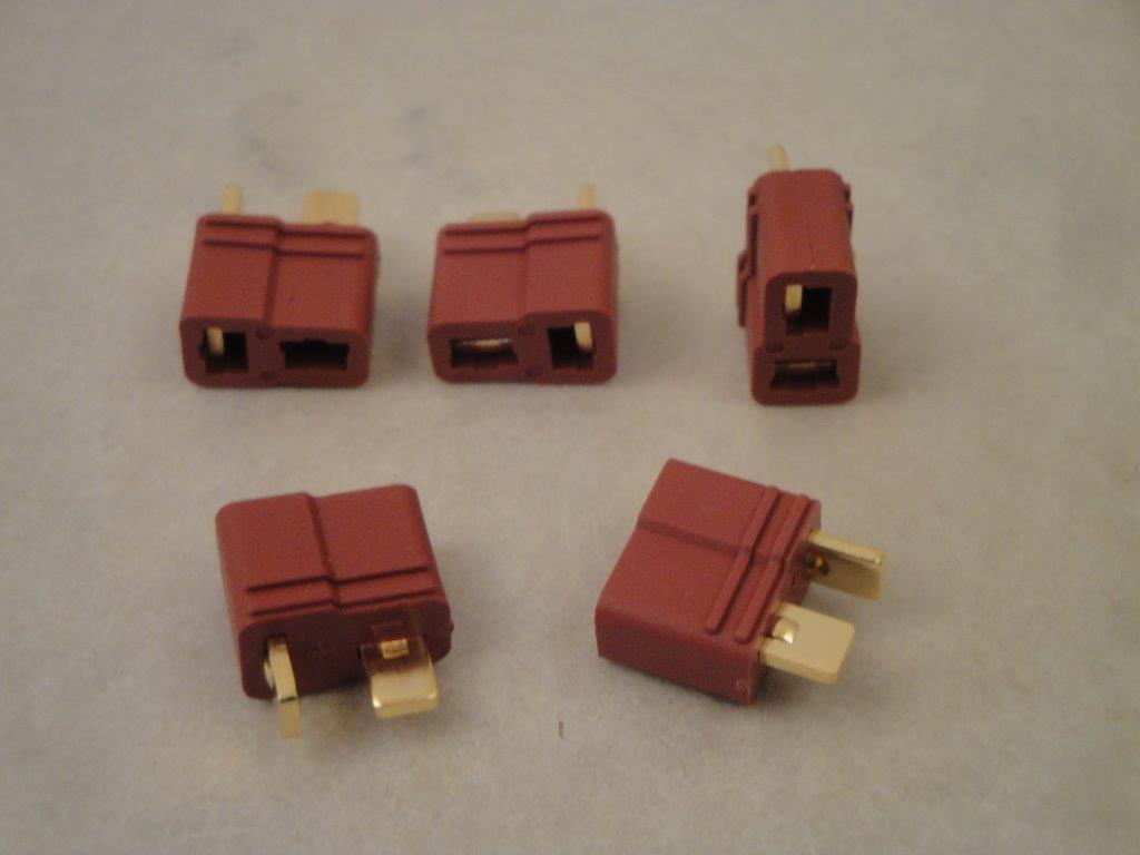 Lipo-Hochstrombuchse, T-Stecker 50A