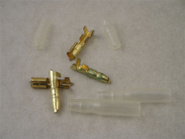 Stecker+Buchse f. E-Mot. verg. m. Silik. Isolierung 2Paar, Jamar