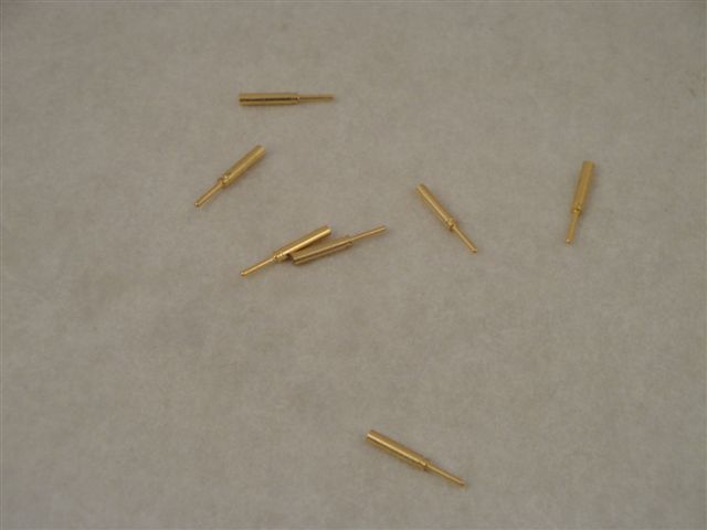 Goldkontaktstecker 0,8mm