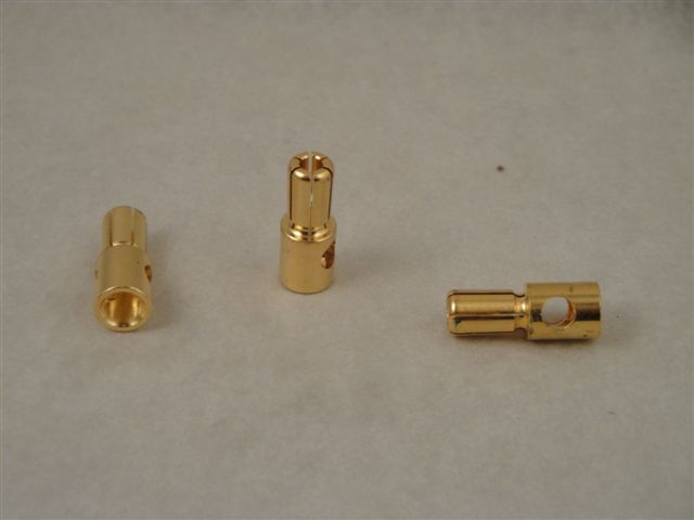 Goldkontaktstecker 5,5mm