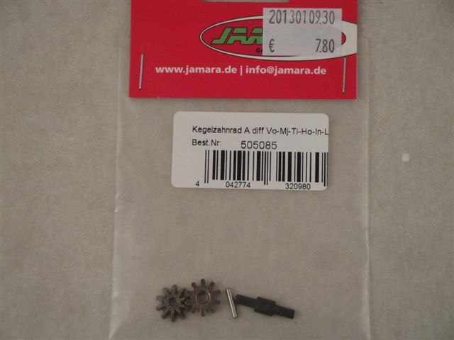 Kegelzahnrad A diff Vo-Mj-Ti-Ho-In-LQ-CC, Jamara 505085