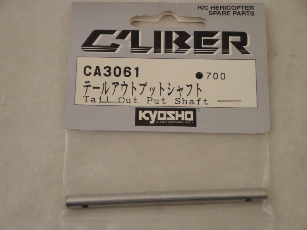 Heckrotorwelle, Caliber 30, Kyosho  CA-3061