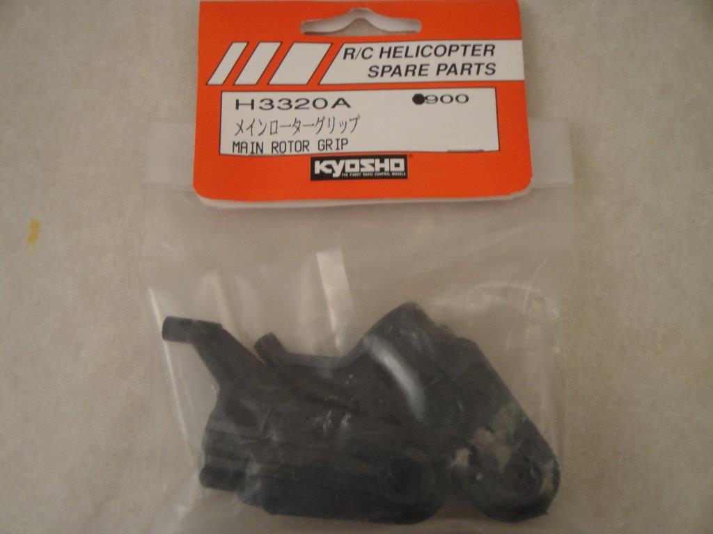 Blatthalter, Hauptrotorblattgriff (1 Paar), Kyosho  H-3320A
