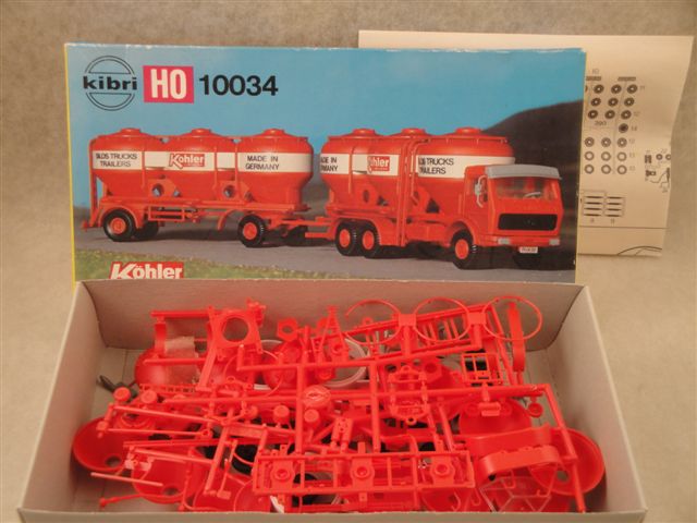 MB Silozug (K�hler)  1:87, H0 kibri 10034