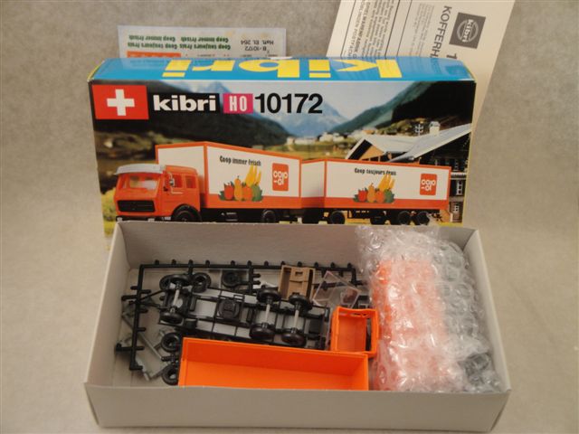 MB Kofferh�ngerzug  1:87, H0 kibri 10172