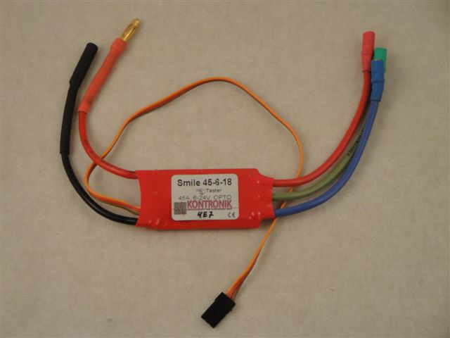 Smile 45-6-18 Graupner  45A 6-18Z OPTO, Kontronik 4454