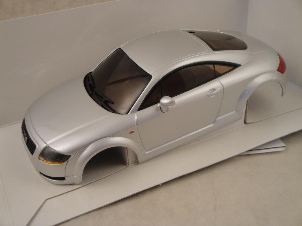 Karosserie Audi TT, silber 1:24  Mini-Z, Kyosho  MZB-05-S
