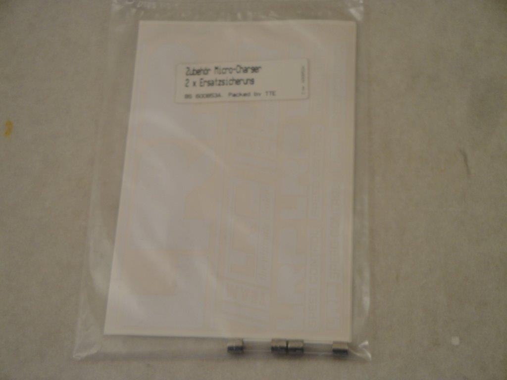 Zubeh�r f�r Microcharger - 2x Ersatzsicherung,  LRP 600853A