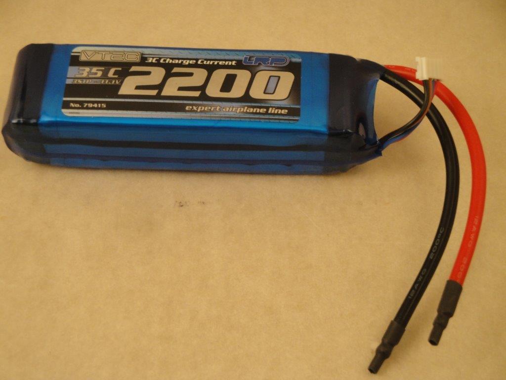 Li-Po 3S 2200mA 11.1V 35C, 113x34x27mm,  LRP 79415