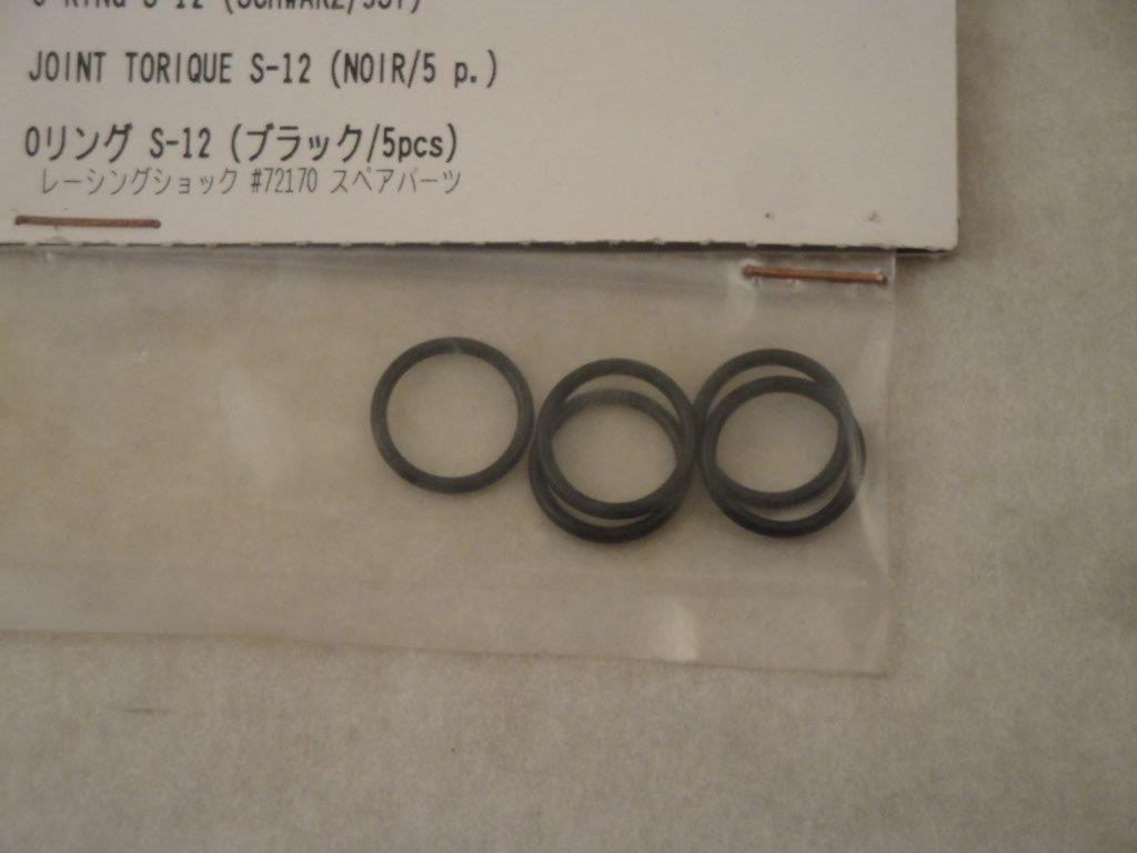O-Ring S-12 schwarz (5 St�ck) (Pro4), HPI 50432