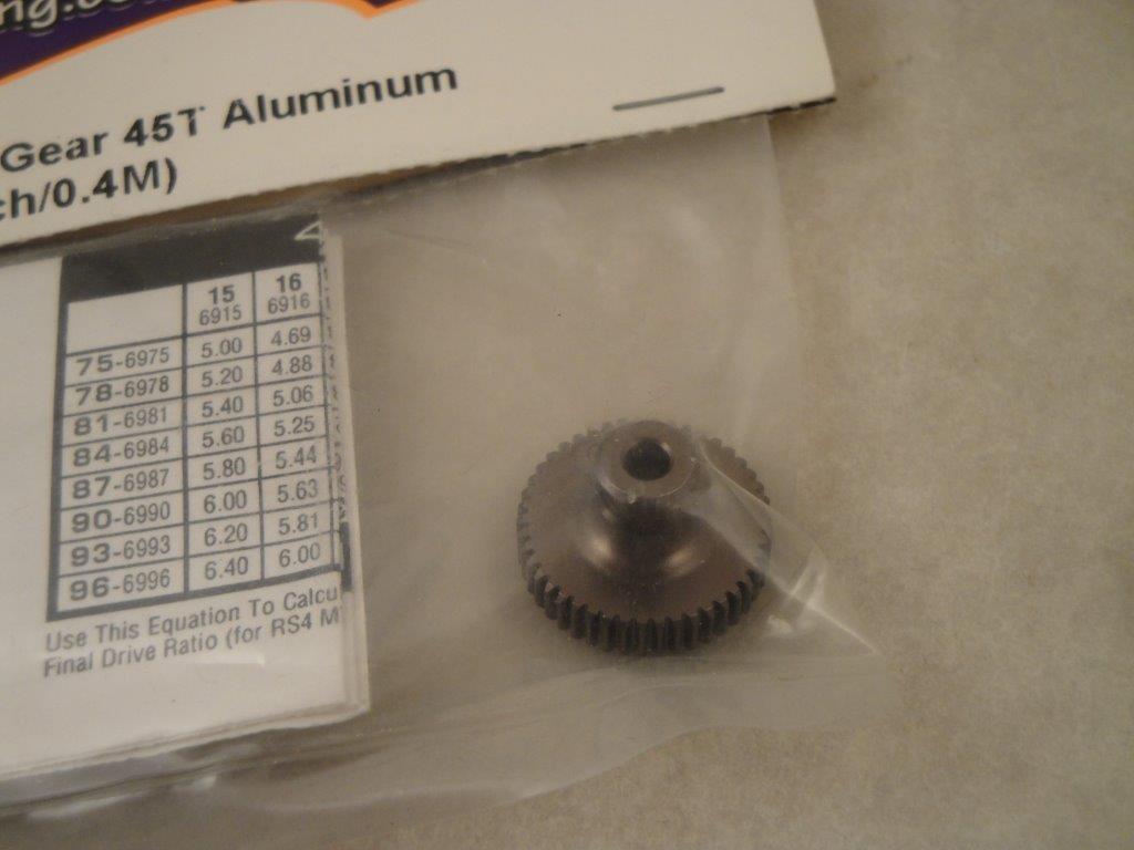 Ritzel 45 Z�hne 64dp / 0,4M Aluminium, HPI 76645
