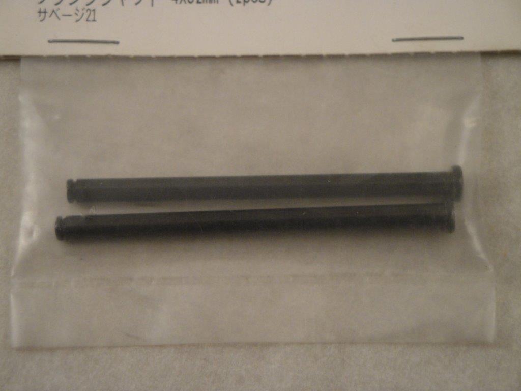 Achsstift 4x62mm (schwarz/Savage) (2 St�ck), HPI 86071