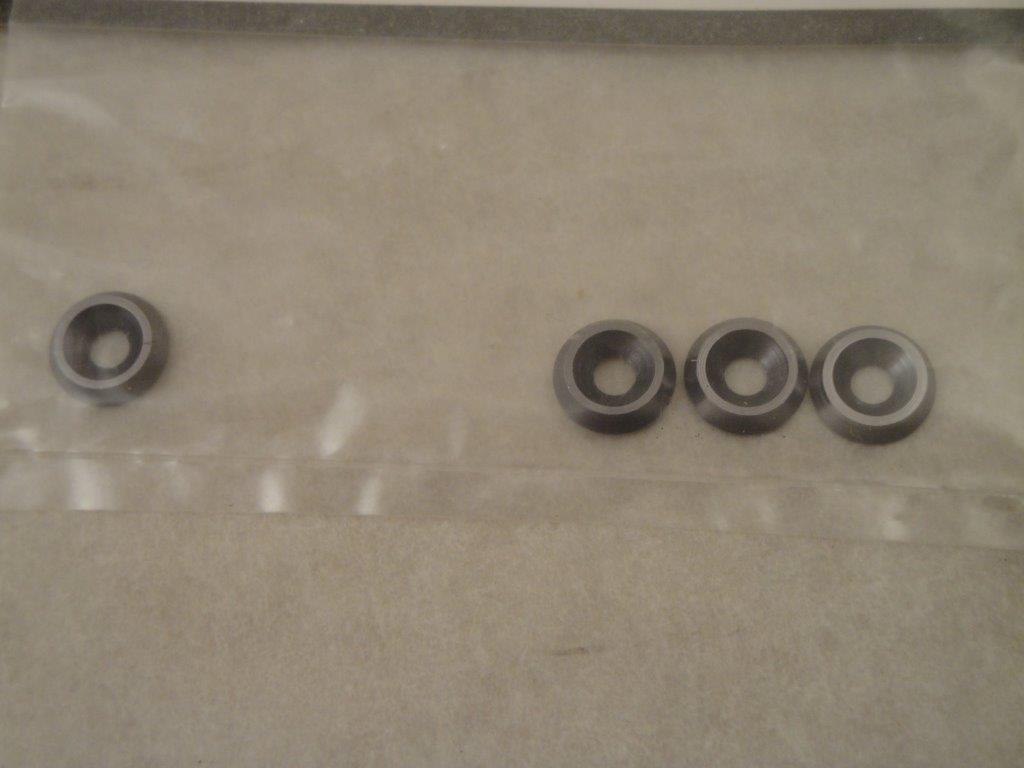 Konusscheibe 3x9x2mm (grau/4St) (E10), HPI 88008