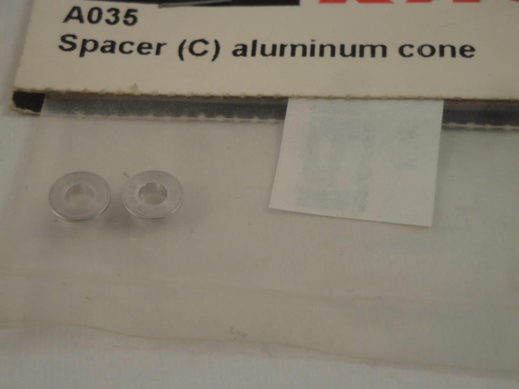 Spacer (c) Aluminium Kegel (2 St�ck), HPI A035