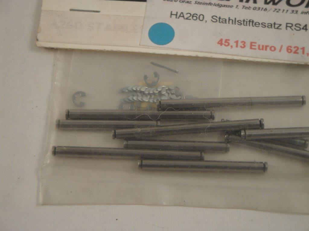Stahlstiftesatz RS4 alt, HPI A260