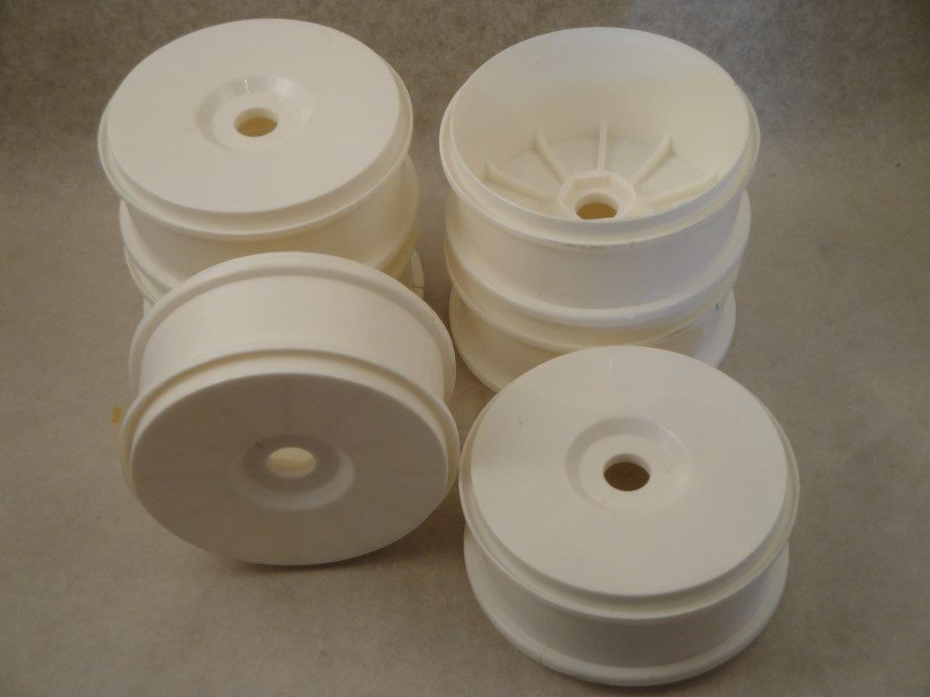 Discfelge weiss 1:8 86x41mm  6 St�ck  HotBodies C8095-2-6