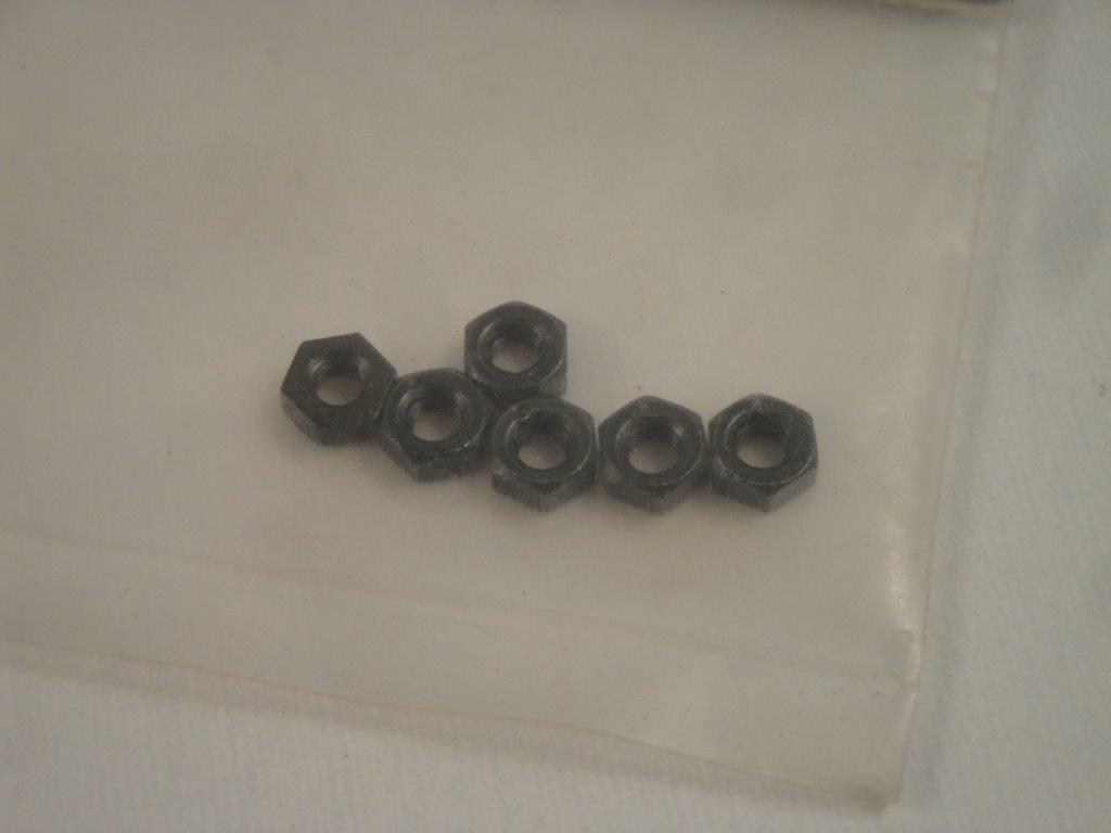 Mutter M3mm schwarz (6St�ck), HPI HZ653