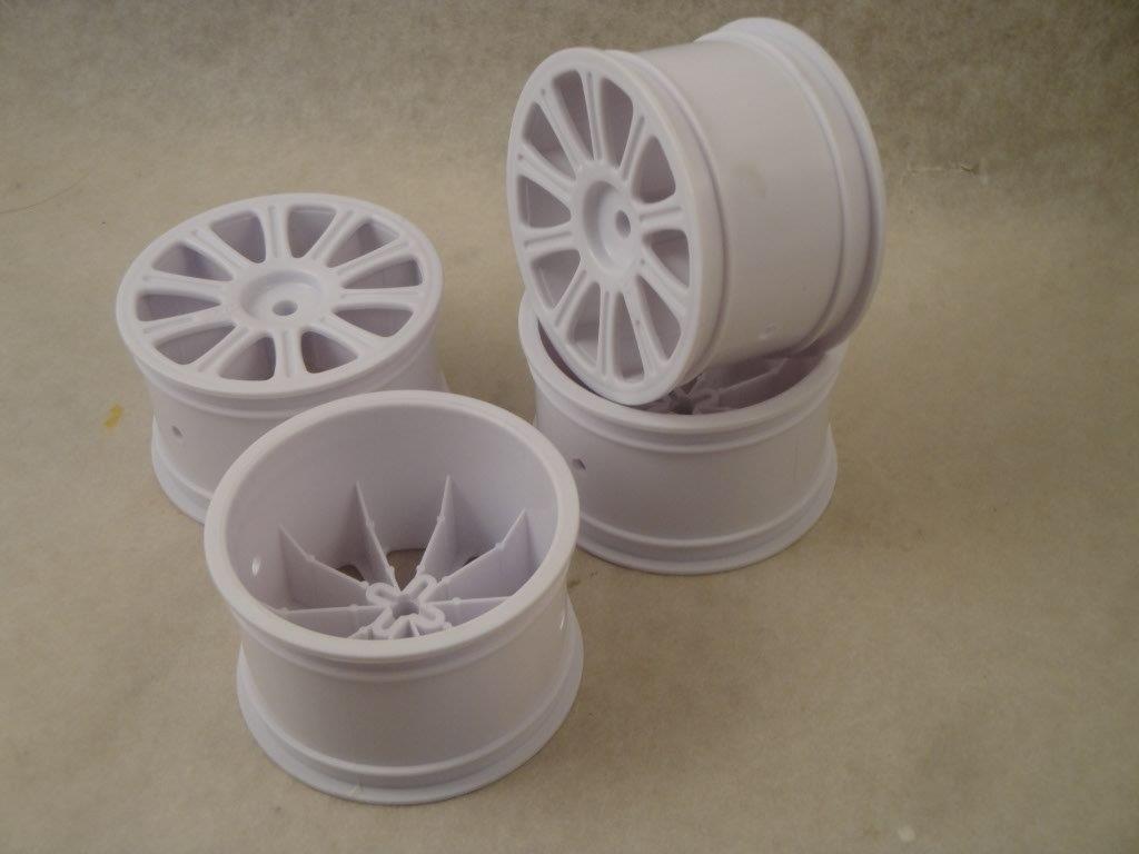 Heckfelge Rulux 1:10 RC10B4 (4 St�ck),  JConcepts 3306