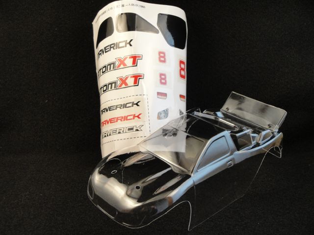 Atom XB Truggy Karosserie (klar), LRP MV21031