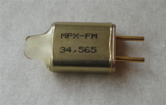 Empf�ngerquarz FM K-400,  Multiplex 163400