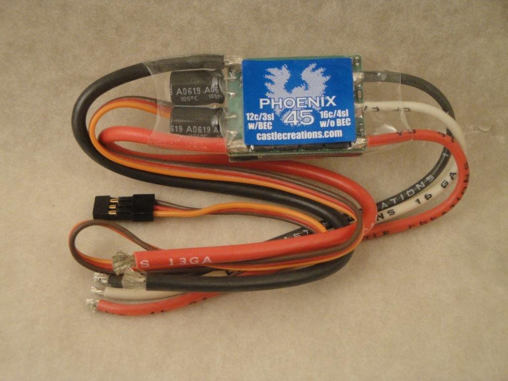 Phoenix 45 Regler 5-12, 45/60A BEC,  Multiplex 289010