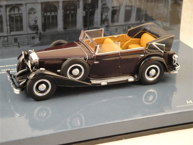 Maybach Zeppelin DS8, rotbraun  1:43  Minichamps