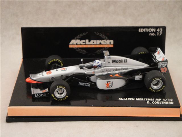 F1 Mercedes McLaren MP4/12  Coulthard  1:43  Minichamps 53097431