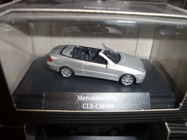 Mercedes Benz CLK-Convertible silber met.  1:87  Busch B66961348