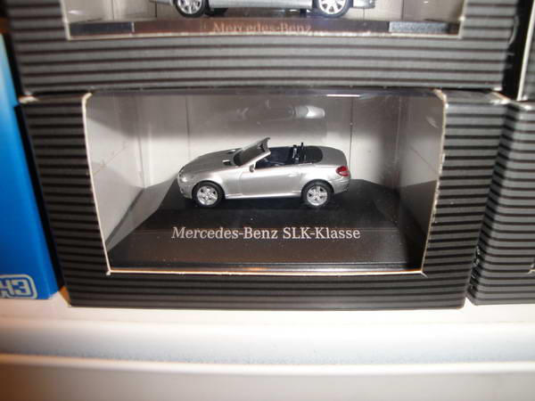 Mercedes Benz SLK silber  1:87  Herpa B66961349