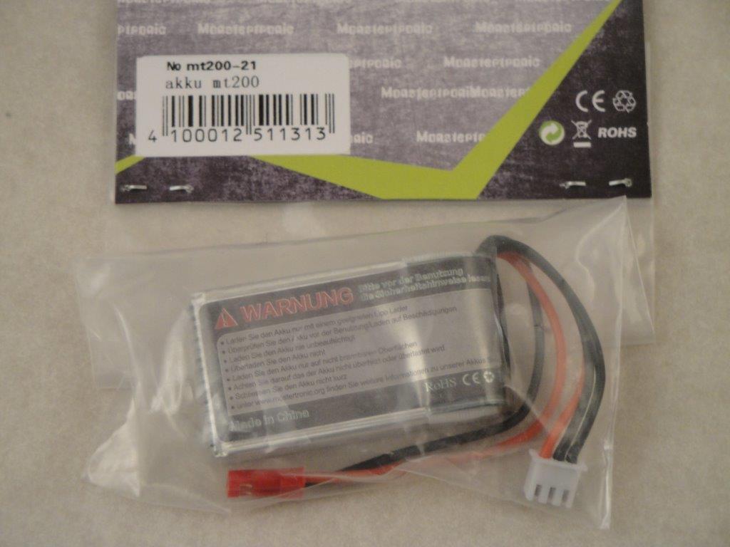 Li-Po 2S 850mA 7,4V 56x30x14mm, MonsterTronic MT200-21 Li-Po 2S 850mA 7,4V 56x30x14mm, MonsterTronic MT200-21