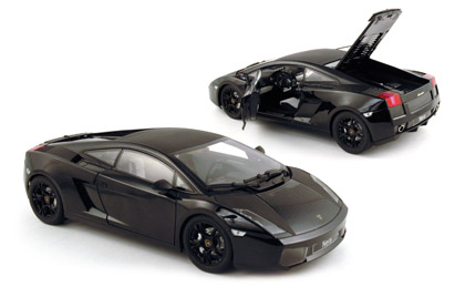 Lamborghini Gallardo, schwarz  1:18  Norev 1:18,  Norev 187953