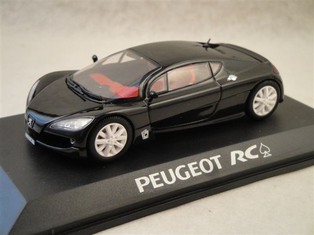Peugeot RC, schwarz  1:43  Norev