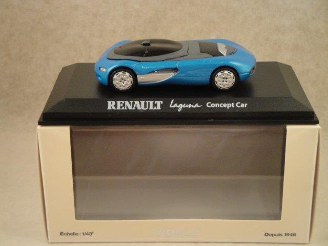 Renault Concept Car Laguna, blau  1:43  Norev 517985