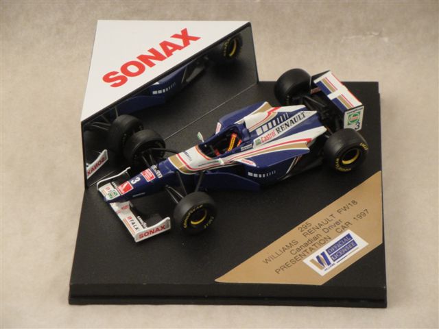 F1 Williams Renault FW18 '97  1:43  ONYX 245