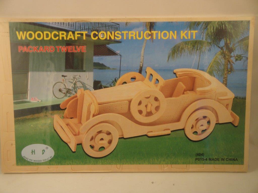 Holzbausatz Oldtimer Packard 12, HongPin P015-4