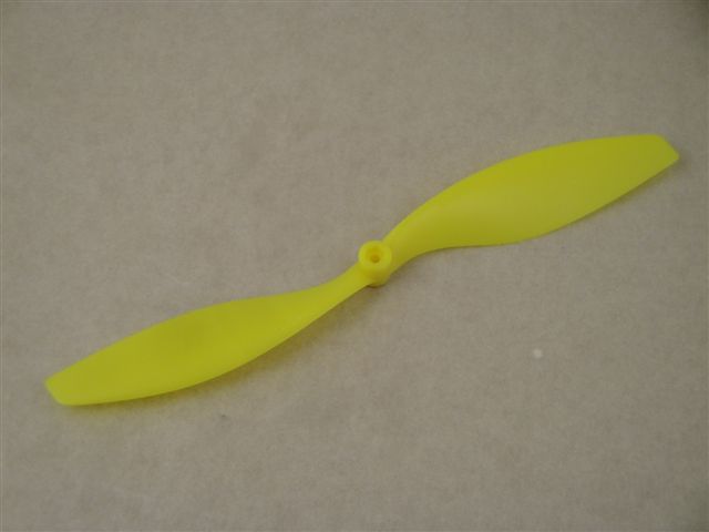 PWS 8x4,3" Slowfly-Propeller, gelb PWS 8x4,3" Slowfly-Propeller, gelb
