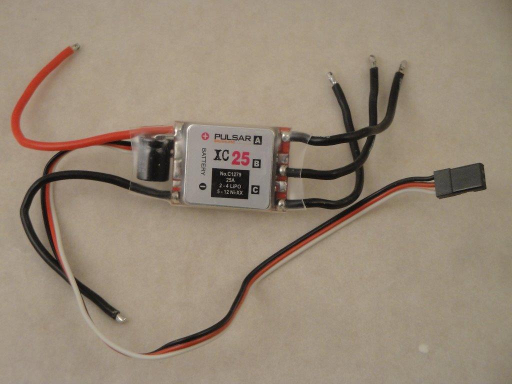 Pulsar XC-25 25A, 5-12Z, 2-4LiPo, Pichler C1279 Pulsar XC-25 25A, 5-12Z, 2-4LiPo, Pichler C1279